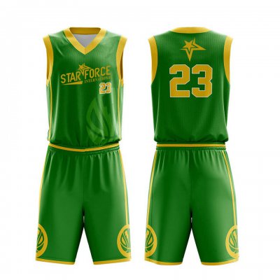 Wholesale Cheap Custom Sublimation Print Basketball Uniform