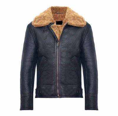 Long Sleeve Winter Use Men Leather Jacket Custom Made Fashion Leathers Jacket