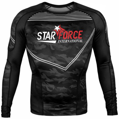 Sublimation Printed Custom Logo Rash Guard MMA  Rashguard Long Sleeve