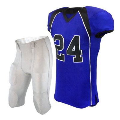 Wholesale Unique Quality Customized  100% polyester American Football Team Uniform