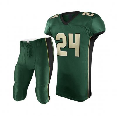 Wholesale Unique Quality Customized  100% polyester American Football Team Uniform