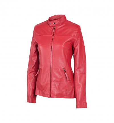 Design Your Own Logo Women Leather Jackets For Sale