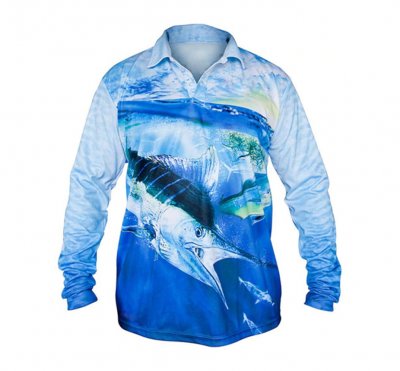 Wholesale Custom Latest Design Long Sleeve Tournament Fishing Polo Shirt